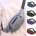 Fashion Men Women Waist Bag Casual Fanny Pack Purse Large Phone Belt Bag Pouch Canvas Outdoor Travel Phone Bag Banana Hip Bags