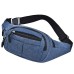 Fashion Men Women Waist Bag Casual Fanny Pack Purse Large Phone Belt Bag Pouch Canvas Outdoor Travel Phone Bag Banana Hip Bags