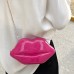 Women's Crossbody Bag Clutch Mobile Phone Bag PU Leather Party Holiday Zipper Lightweight Solid Color Silver Black White