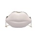 Women's Crossbody Bag Clutch Mobile Phone Bag PU Leather Party Holiday Zipper Lightweight Solid Color Silver Black White