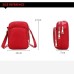 Men's Women's Crossbody Bag Shoulder Bag Mobile Phone Bag Nylon Outdoor Daily Zipper Adjustable Large Capacity Breathable Solid Color Black Red Purple