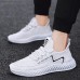 Men's Sneakers Sporty Look Running Walking Sporty Casual Outdoor Daily Mesh Breathable Comfortable Slip Resistant Lace-up Black White Coffee Summer Spring