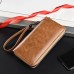 Men's Wallet PU Leather Shopping Daily Zipper Lightweight Durable Solid Color Dark Brown Black Brown