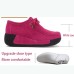 Women's Sneakers Slip-Ons Loafers Pink Shoes Height Increasing Shoes Platform Sneakers Daily Walking Solid Color Summer Flat Heel Round Toe Casual PU Loafer Black Blue Brown