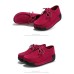 Women's Sneakers Slip-Ons Loafers Pink Shoes Height Increasing Shoes Platform Sneakers Daily Walking Solid Color Summer Flat Heel Round Toe Casual PU Loafer Black Blue Brown