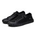 Men's Sneakers Flyknit Shoes Casual Daily Tissage Volant Breathable Lace-up Black Coffee Gray Summer Spring