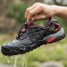 Women's Hiking Shoes Water Shoes Waterproof Shock Absorption Breathable Quick Dry Camping / Hiking Fishing EVA Rubber Mesh Summer Spring Blue Purple Orange