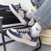 Men's Sneakers Classic Sneakers Comfort Shoes Walking Casual Daily PU Comfortable Lace-up Blue Green Fall Winter