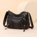 Women's Crossbody Bag Shoulder Bag Hobo Bag PU Leather Outdoor Daily Holiday Zipper Large Capacity Waterproof Lightweight Solid Color Black Gold Lake blue Black