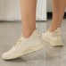 Women's Sneakers Flyknit Shoes Outdoor Daily Solid Color Flat Heel Round Toe Casual Comfort Minimalism Running Tissage Volant Loafer Black White Pink