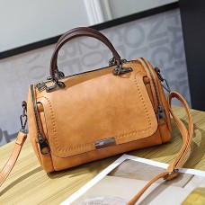 Women's Handbag Crossbody Bag Satchel Messenger Bag Boston Bag PU Leather Daily Holiday Pendant Zipper Adjustable Large Capacity Waterproof Solid Color Black Brown Green