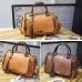 Women's Handbag Crossbody Bag Satchel Messenger Bag Boston Bag PU Leather Daily Holiday Pendant Zipper Adjustable Large Capacity Waterproof Solid Color Black Brown Green