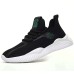 Men's Sneakers Casual Shoes Sporty Look Flyknit Shoes Running Walking Sporty Casual Outdoor Daily Knit Tissage Volant Breathable Height Increasing Lace-up Black Grey Black Green Color Block Spring