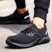 Men's Sneakers Work Shoes Safety Shoes Lightweight Plus Size Safety Shoes Stainless Steel Tissage Volant Breathable Non-slipping Wear Proof Black Spring & Summer