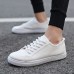 Men's Sneakers Oxfords Skate Shoes Classic Sneakers White Shoes Walking Casual Daily Canvas Lace-up Black White Fall Winter