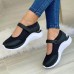 Women's Sneakers Plus Size Slip-on Sneakers White Shoes Outdoor Daily Color Block Solid Colored Summer Wedge Heel Round Toe Sporty Classic Casual Walking Mesh Magic Tape Black White Dusty Rose