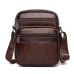 Men's Crossbody Bag Shoulder Bag Messenger Bag Cowhide Outdoor Daily Zipper Large Capacity Waterproof Lightweight Solid Color 0510 style four 0510 style two 0510 style five