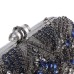 Women's Clutch Evening Bag Acrylic Alloy Party Rhinestone Crystals Rhinestone Silver