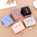 Women's Wallet Credit Card Holder Wallet PU Leather Shopping Daily Tassel Zipper Large Capacity Waterproof Lightweight Solid Color Cat Light Pink bean paste color Black