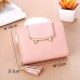 Women's Wallet Credit Card Holder Wallet PU Leather Shopping Daily Tassel Zipper Large Capacity Waterproof Lightweight Solid Color Cat Light Pink bean paste color Black