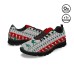 Men's Christmas Xmas Graphic Print Soft and Lightweight Lace Up Shock Absorbing Sneakers