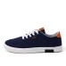 Men's Sneakers Casual Shoes Comfort Shoes Walking Vintage Sporty Casual Outdoor Home Daily Suede Breathable Lace-up Black Blue Spring Fall