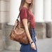 Women's Crossbody Bag Tote Shoulder Bag Hobo Bag PU Leather Outdoor Daily Holiday Zipper Large Capacity Waterproof Durable Solid Color Brown spot Date red Black