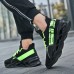 Men's Women's Sneakers Running Shoes Athletic Blade Type Lace up Non-slip Cushioning Breathable Lightweight Soft Basketball Running Rubber Knit Summer Spring Forest Green Black White Yellow