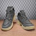 Men's Boots Work Boots Walking Casual Daily Leather Comfortable Booties / Ankle Boots Loafer Black Khaki Gray Spring Fall