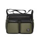 Men's Crossbody Bag Shoulder Bag Satchel Oxford Cloth Outdoor Daily Holiday Zipper Large Capacity Waterproof Lightweight Solid Color Color Block ArmyGreen Black Navy Blue