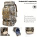 80L Tactical Backpack Waterproof Molle Camo Military Army Hiking Camping Backpack Travel Rucksack Outdoor Sports Climbing Bag