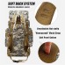 80L Tactical Backpack Waterproof Molle Camo Military Army Hiking Camping Backpack Travel Rucksack Outdoor Sports Climbing Bag