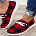 Women's Sneakers Slip-Ons Canvas Shoes Plus Size Comfort Shoes Outdoor Daily Solid Color Flat Heel Square Toe Classic Casual Minimalism Walking Satin Elastic Band Leopard Black White