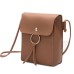 Women's Messenger Bag Sling Shoulder Bag Crossbody Bag Office & Career Solid Color Wine Red Black Pink