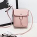 Women's Messenger Bag Sling Shoulder Bag Crossbody Bag Office & Career Solid Color Wine Red Black Pink