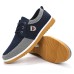 Men's Sneakers Casual Shoes Comfort Shoes Walking Vintage Casual British Outdoor Home Daily Canvas Breathable Lace-up Yellow Blue Color Block Summer Spring