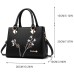 Women's Handbag Shoulder Bag Crossbody Bag Handbag PU Leather Office Daily Date Embroidery Solid Color Floral Print Black White Red