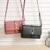 Women's Wallet Mobile Phone Bag Crossbody Bag PU Leather Daily Going out Zipper Plain Black Pink Dusty Rose