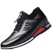 Men's Sneakers Leather Loafers Walking Business Casual Outdoor Daily PU Breathable Lace-up Black White Slogan Summer Spring