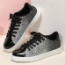 Women's Sneakers Plus Size Platform Sneakers Outdoor Daily Color Block Summer Sequin Flat Heel Elegant Casual Minimalism Walking PU Lace-up Black Pink Gold