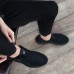 Men's Sneakers Running Shoes Cushioning Breathable Support Durable Running Road Running Rubber Tulle Spring Fall Black