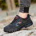 Men's Casual Shoes Sporty Look Hiking Sporty Outdoor Nylon Warm Slip Resistant Wear Resistance Lace-up Black Green khaki Fall Winter