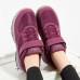 Women's Sneakers Plus Size Flyknit Shoes Platform Sneakers Outdoor Work Athletic Solid Color Summer Wedge Heel Round Toe Casual Comfort Running Hiking Tissage Volant Black Red Purple