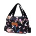 Women's Handbag Crossbody Bag Hobo Bag Nylon Daily Holiday Zipper Large Capacity Foldable Lightweight Geometric Color Block Flower Pink flowers Leaves Red rose