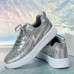 Women's Sneakers Bling Bling Shoes Plus Size Platform Sneakers Outdoor Daily Summer Winter Platform Round Toe Fashion Sporty Casual Walking Glitter PU Lace-up Silver