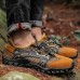 Men's Hiking Shoes Water Shoes Breathable Wearable Comfortable Camping / Hiking Hunting Fishing Net Spring Summer Black Grey Khaki Brown / Round Toe