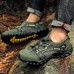 Men's Hiking Shoes Water Shoes Breathable Wearable Comfortable Camping / Hiking Hunting Fishing Net Spring Summer Black Grey Khaki Brown / Round Toe