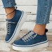 Women's Sneakers Height Increasing Shoes Sparkling Shoes Platform Loafers Valentine's Day Work Sparkling Glitter Platform Flat Heel Round Toe Comfort Minimalism Walking Suede Cloth Lace-up Orange