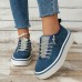 Women's Sneakers Height Increasing Shoes Sparkling Shoes Platform Loafers Valentine's Day Work Sparkling Glitter Platform Flat Heel Round Toe Comfort Minimalism Walking Suede Cloth Lace-up Orange