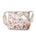 Women's Crossbody Bag Shoulder Bag Hobo Bag Nylon Outdoor Daily Holiday Zipper Large Capacity Waterproof Lightweight Geometric Character Flower Rose flower Colorful butterfly Colorful flowers